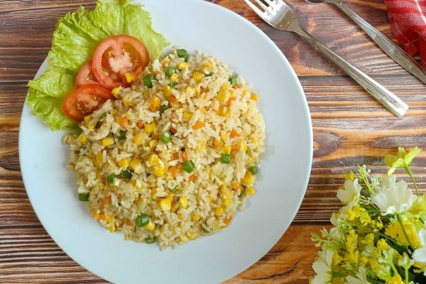 Resep Nasi Goreng Terasi dan Sayur Berbumbu Sederhana